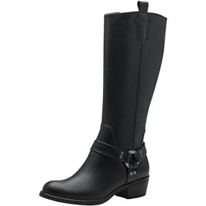 MARCO TOZZI Womens High Heel Block Heel Zip Up Boots, black, 5 UK MARCO TOZZI Womens High Heel Block Heel Zip Up Boots, black, 5 UK