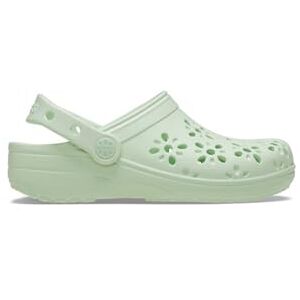 Crocs Unisex Kids Clog, Classic Floral Cut Out Clog T, Jade Tint, 5 UK Child Crocs Unisex Kids Clog, Classic Floral Cut Out Clog T, Jade Tint, 5 UK Child