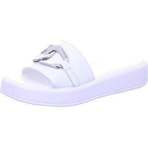 MARCO TOZZI Women's 2-2-27280-20 Leather Mules, White, 36 EU, White, 4 UK MARCO TOZZI Women's 2-2-27280-20 Leather Mules, White, 36 EU, White, 4 UK