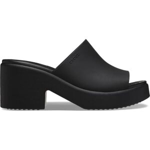 Crocs Women Sandal, Brooklyn Slide Heel, Black,Black, 3 UK Women Crocs Women Sandal, Brooklyn Slide Heel, Black,Black, 3 UK Women