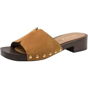 Tamaris Women's mule flat brown 6.5 UK Tamaris Women's mule flat brown 6.5 UK