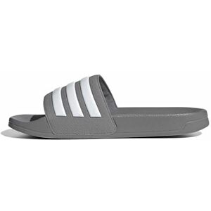 adidas Unisex Adilette Shower Slides, Grey Three/Cloud White/Grey Three, 4 UK adidas Unisex Adilette Shower Slides, Grey Three/Cloud White/Grey Three, 4 UK