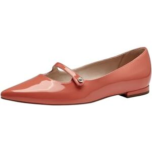 Tamaris Women's Ballerina Shoes 1-22101-42, Orange, 5 UK Tamaris Women's Ballerina Shoes 1-22101-42, Orange, 5 UK