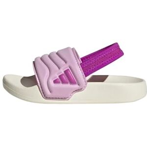 adidas Unisex Baby ADILETTE ESTRAP 2.0 SLIDES INFANTS, off white/purple burst/bliss lilac, 6.5 UK Child adidas Unisex Baby ADILETTE ESTRAP 2.0 SLIDES INFANTS, off white/purple burst/bliss lilac, 6.5 UK Child