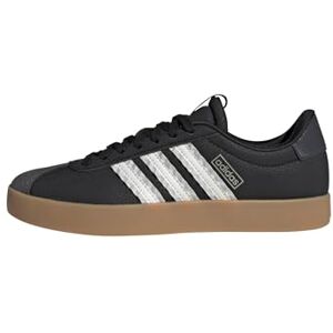 adidas Women's VL Court 3.0 Shoes, core Black/core White/Cyber met., 4.5 UK adidas Women's VL Court 3.0 Shoes, core Black/core White/Cyber met., 4.5 UK
