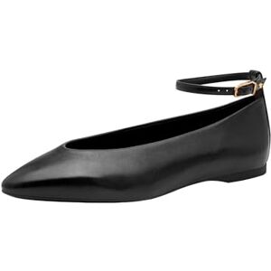 Tamaris Women's Ballerina Strap 1-22161-45 Ballet Flats, Black, 38 EU, Black, 6 UK Tamaris Women's Ballerina Strap 1-22161-45 Ballet Flats, Black, 38 EU, Black, 6 UK