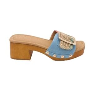 Les Petite Bombes Les P'tites Bombes Women's Louise Heeled Sandal, Multicolored, 3.5 UK Les Petite Bombes Les P'tites Bombes Women's Louise Heeled Sandal, Multicolored, 3.5 UK