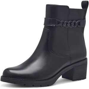 Tamaris Comfort Women’s Ankle Boots with Heel Leather Block Heel , Black Nappa, 6,5 UK Tamaris Comfort Women’s Ankle Boots with Heel Leather Block Heel , Black Nappa, 6,5 UK
