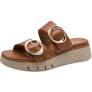 Tamaris Women's Comfort Wedge/Plat Mule Multiadjustable Platform, Cognac, 4 UK Tamaris Women's Comfort Wedge/Plat Mule Multiadjustable Platform, Cognac, 4 UK