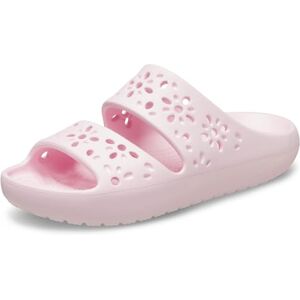 Crocs Unisex Adult Sandal, Classic Floral Cut Out Sandal, Pink Milk, 8 UK Men, 9 UK Women Crocs Unisex Adult Sandal, Classic Floral Cut Out Sandal, Pink Milk, 8 UK Men, 9 UK Women
