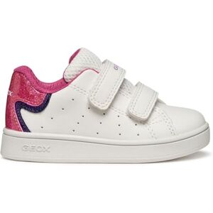 Geox Baby B Eclyper Girl Sneakers White/Fuchsia, 25 EU Geox Baby B Eclyper Girl Sneakers White/Fuchsia, 25 EU