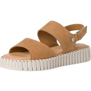 Tamaris Women's Damen 1-28710-42 Wedge Sandal, Sand, 4 UK Tamaris Women's Damen 1-28710-42 Wedge Sandal, Sand, 4 UK