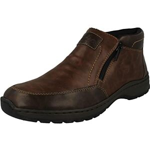 Rieker Mens Warm Lined Wide Fit Ankle Boots 03352-44 Brown Synthetic UK Size 11 Extra Wide EU Size 46 US Size 12 Rieker Mens Warm Lined Wide Fit Ankle Boots 03352-44 Brown Synthetic UK Size 11 Extra Wide EU Size 46 US Size 12