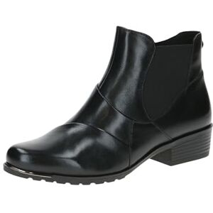 CAPRICE Women's heeled ankle boots with zipper elegant, Black (Black Nappa), 6 UK CAPRICE Women's heeled ankle boots with zipper elegant, Black (Black Nappa), 6 UK