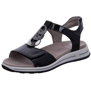 ARA OSAKA, Wedge Sandal, SCHWARZ, ARA OSAKA, Wedge Sandal, SCHWARZ,