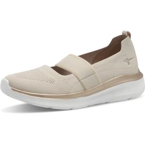 Tamaris Comfort Women’s Ballerinas Stretch Vegan, Beige, 4 UK Tamaris Comfort Women’s Ballerinas Stretch Vegan, Beige, 4 UK