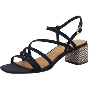 Tamaris Women's Block Heel Sandals, navy, 7.5 UK Tamaris Women's Block Heel Sandals, navy, 7.5 UK