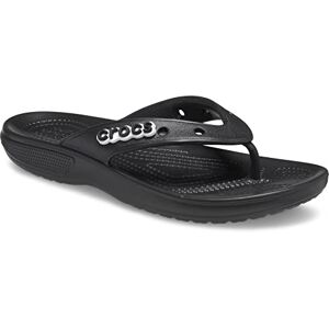 Crocs Unisex Classic Flip Flops, Black, 3 UK Crocs Unisex Classic Flip Flops, Black, 3 UK