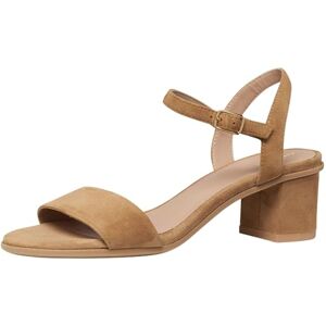 Geox D AURELY 50 B Women's Heeled Sandal, Cognac, 36.5 EU Geox D AURELY 50 B Women's Heeled Sandal, Cognac, 36.5 EU