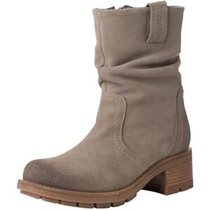 Tamaris Women's Leather Block Heel Ankle Boots, gray, 6 UK Tamaris Women's Leather Block Heel Ankle Boots, gray, 6 UK