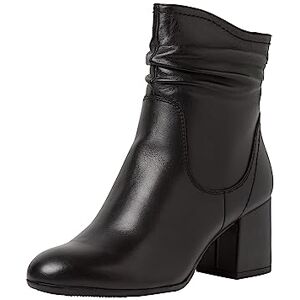 Tamaris Comfort Women’s Ankle Boots with Heel Suede Block Heel Comfort Fit , Black Nappa, 3,5 UK Tamaris Comfort Women’s Ankle Boots with Heel Suede Block Heel Comfort Fit , Black Nappa, 3,5 UK