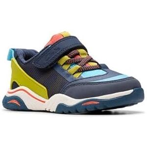 Clarks Boys Feathertrack T Sneaker, Navy Combi, 6.5 UK Child Clarks Boys Feathertrack T Sneaker, Navy Combi, 6.5 UK Child
