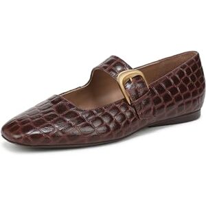 Naturalizer Women's Cosmic Mary Jane Flats, Wide Fit, Brown Croco Leather, UK 9 Naturalizer Women's Cosmic Mary Jane Flats, Wide Fit, Brown Croco Leather, UK 9