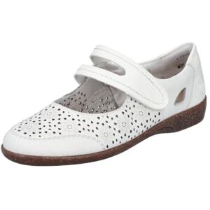 Rieker 47675 Women's Court Shoes, White 80, 3.5 UK Rieker 47675 Women's Court Shoes, White 80, 3.5 UK