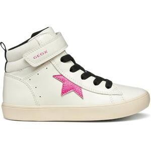Geox Junior J Gisli Girl Sneakers Lt Ivory/Fuchsia, 30 EU Geox Junior J Gisli Girl Sneakers Lt Ivory/Fuchsia, 30 EU