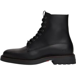 Tommy Hilfiger Men’s Comfort Leather Ankle Boots, Black (Black), 10.5 Tommy Hilfiger Men’s Comfort Leather Ankle Boots, Black (Black), 10.5