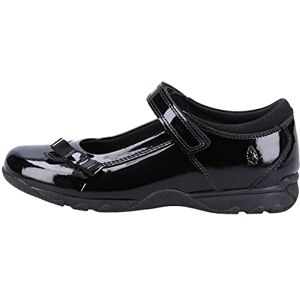 Hush Puppies Girls Carrie Junior School Uniform Shoe, Black, 10 UK Child Hush Puppies Girls Carrie Junior School Uniform Shoe, Black, 10 UK Child
