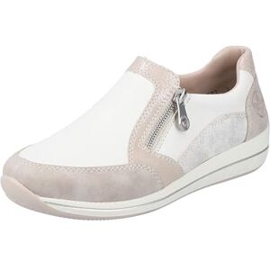 Rieker Women's N1151 Slippers, White Combi, 6.5 UK Rieker Women's N1151 Slippers, White Combi, 6.5 UK