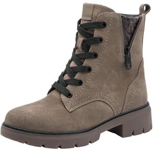 Tamaris Comfort Women’s Lace-Up Ankle Boots with Stretch, Pepper Suede, 6 UK Tamaris Comfort Women’s Lace-Up Ankle Boots with Stretch, Pepper Suede, 6 UK
