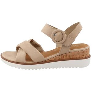 TOM TAILOR Women's 5390290011 Wedge Sandal, Sand, 4.5 UK TOM TAILOR Women's 5390290011 Wedge Sandal, Sand, 4.5 UK