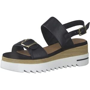 MARCO TOZZI Women's 2-2-28717-20 Wedge Sandals, black, 8.5 UK MARCO TOZZI Women's 2-2-28717-20 Wedge Sandals, black, 8.5 UK