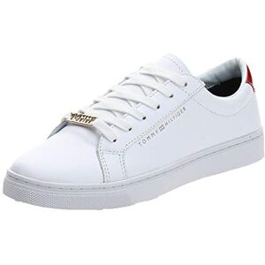 Tommy Hilfiger Women's Essential Cupsole Trainers, Multicolor (Red/White/Blue), 4 Tommy Hilfiger Women's Essential Cupsole Trainers, Multicolor (Red/White/Blue), 4