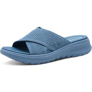 Tamaris Comfort Women’s Mules with Chunky Sole Vegan, Denim, 8 UK Tamaris Comfort Women’s Mules with Chunky Sole Vegan, Denim, 8 UK