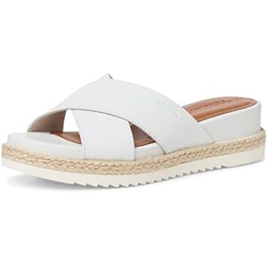 Tamaris Mules 1-1-27202-20 Normal, White Leather, 7.5 UK Tamaris Mules 1-1-27202-20 Normal, White Leather, 7.5 UK