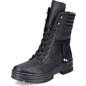 Rieker Women Ankle Boots X8521, Ladies Lace-up Ankle Boot,Removable Insole,lace-up Bootie,Transition Shoe,Boot,Black (Schwarz / 00),38 EU / 5 UK Rieker Women Ankle Boots X8521, Ladies Lace-up Ankle Boot,Removable Insole,lace-up Bootie,Transition Shoe,Boot,Black (Schwarz / 00),38 EU / 5 UK