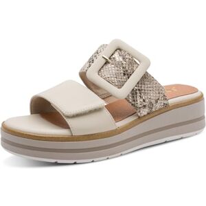Jana MultiAdj+ Vegan Platform Women's Wedge/Plat Mule, Beige/Snake, EU 38 Jana MultiAdj+ Vegan Platform Women's Wedge/Plat Mule, Beige/Snake, EU 38