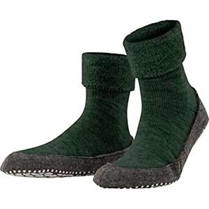 FALKE Men's Cosyshoe M Hp Wool Grips On Sole 1 Pair Grip socks, Green Melange 7318, 5.5/6.5 UK FALKE Men's Cosyshoe M Hp Wool Grips On Sole 1 Pair Grip socks, Green Melange 7318, 5.5/6.5 UK