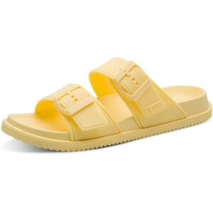 Tamaris Women Footbed Slide flat yellow 5.5 UK Tamaris Women Footbed Slide flat yellow 5.5 UK