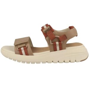Geox Women's D Flextride S C Wedge Sandals, Brick Beige, 6.5 UK Geox Women's D Flextride S C Wedge Sandals, Brick Beige, 6.5 UK