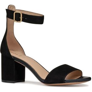 Geox Women's D VIRNILISA 65 S A Heeled Sandal, Black, 4.5 UK Geox Women's D VIRNILISA 65 S A Heeled Sandal, Black, 4.5 UK