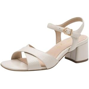 Tamaris Comfort Women's Heel Sandals with Heel, Ivory Patent, 38 EU Tamaris Comfort Women's Heel Sandals with Heel, Ivory Patent, 38 EU