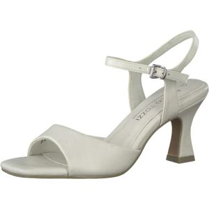 MARCO TOZZI Women's 2-2-88300-20 Heeled Sandals, cream, 8 UK MARCO TOZZI Women's 2-2-88300-20 Heeled Sandals, cream, 8 UK