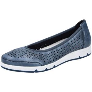 Rieker Women's L3065 Ballerina Shoes, Blue, 7.5 UK Rieker Women's L3065 Ballerina Shoes, Blue, 7.5 UK