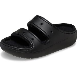 Crocs Classic Cozzzy Sandal, Black/Black, 8 UK Men/ 9 UK Women Crocs Classic Cozzzy Sandal, Black/Black, 8 UK Men/ 9 UK Women