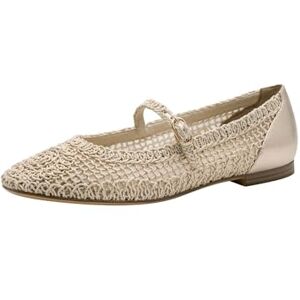 Tamaris Ballerina Women's Elegant, Metallic, 6.5 UK Tamaris Ballerina Women's Elegant, Metallic, 6.5 UK