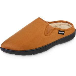 Isotoner Men's Recycled Microsuede Vincent Hoodback Clog, Cognac, 9.5-10.5 Isotoner Men's Recycled Microsuede Vincent Hoodback Clog, Cognac, 9.5-10.5